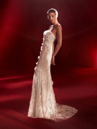 Pronovias #Yoshida (w/o overkskirt) #0 Off White/Nude thumbnail
