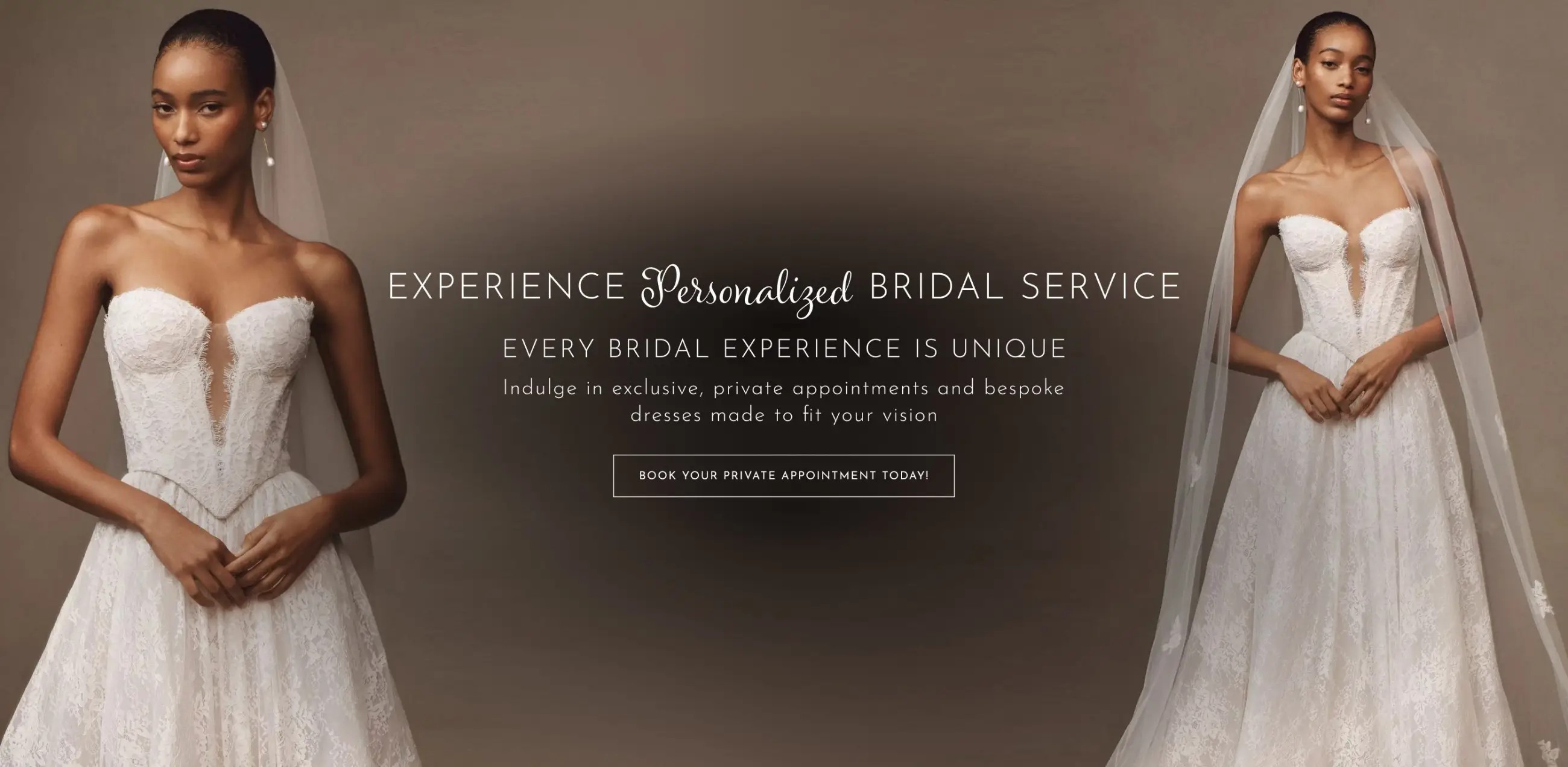 Personalized Bridal Service Desktop Banner