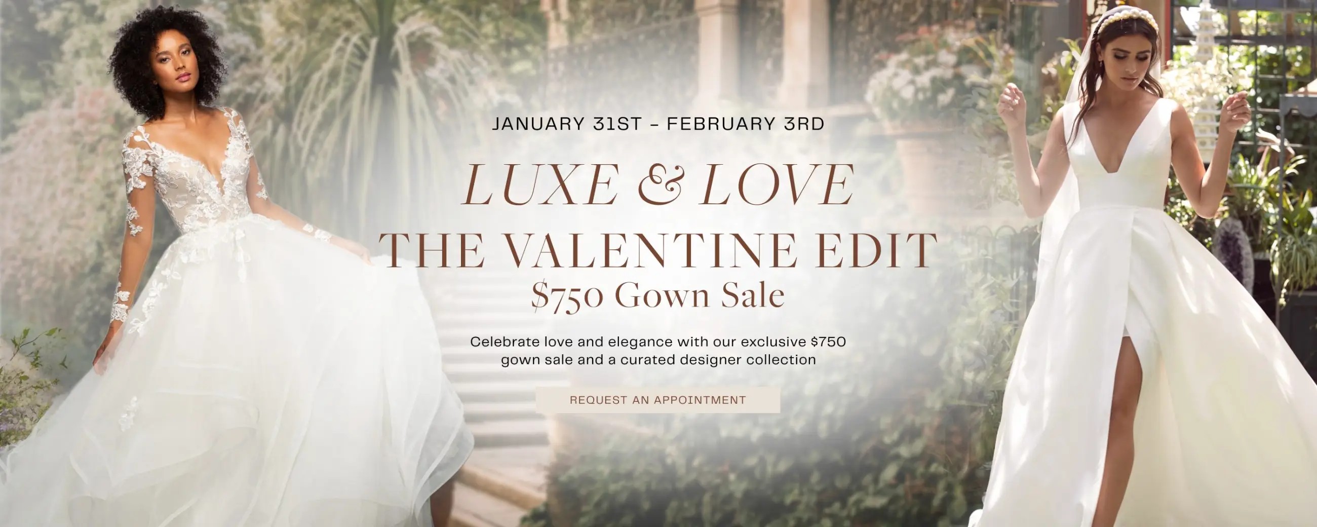 Luxe and Love Event Desktop Banner